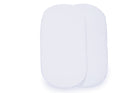 White (100) 2-Fitted Bassinet Sheet Set, 2-Pack – Compatible with the Following Delta Children, Simmons Kids and Little Folks Bassinets: 25504 and LF25504