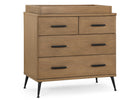 Acorn with Matte Black (786) 3-Sloane 4 Drawer Dresser with Changing Top
