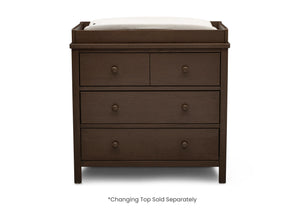 Textured Cocoa (1350) 12-Middleton 3 Drawer Dresser
