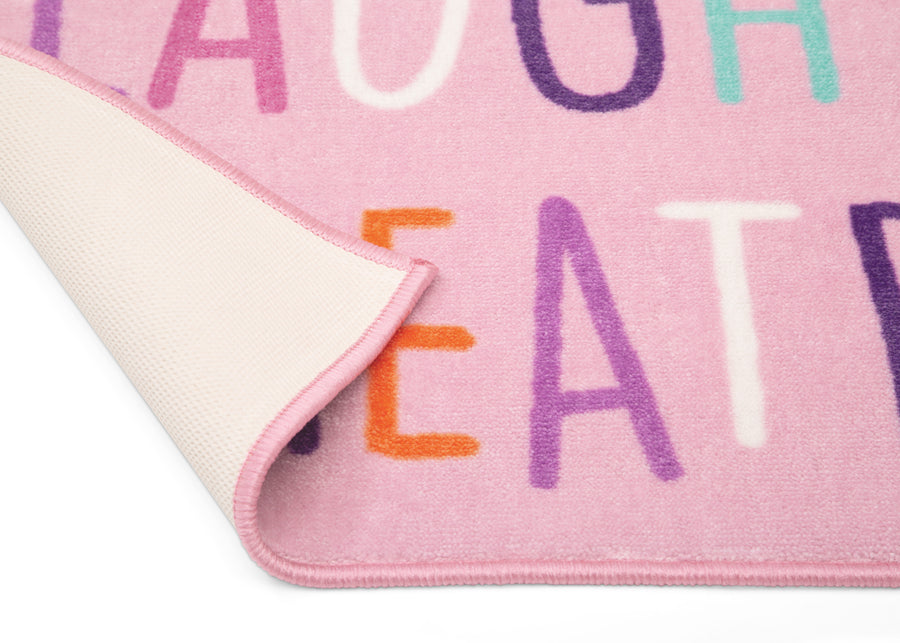 Play Laugh Create (3025) 4-Play/Laugh/Create Rectangle Area Rug for Kids, 39-Inch x 59-Inch