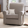 Taupe (065) 9-Avery Upholstered Glider
