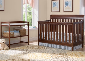 Delta Children Espresso Truffle (208) Harbor 2 Piece Room-in-a-Box with Props c1c 10-Harbor 2 Piece Room-in-a-Box