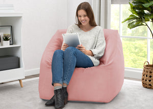 Blossom Pink (5071) 1-Cozee Cube Chair, Adult Size