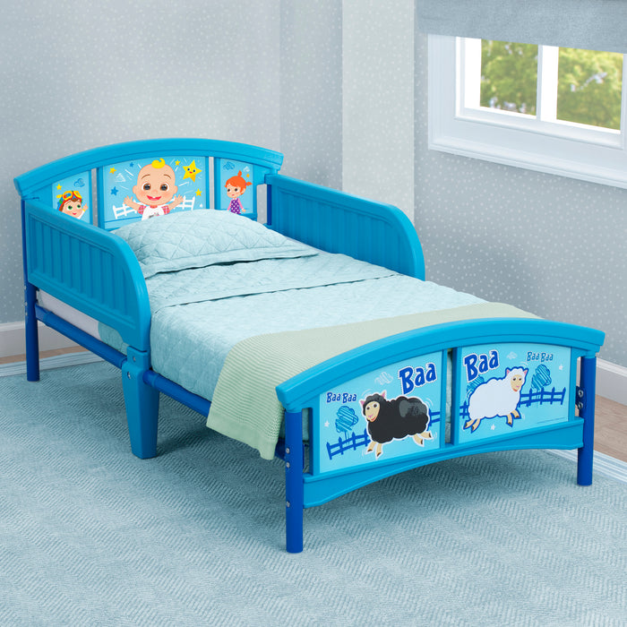 CoComelon (1224) 0-CoComelon Plastic Toddler Bed