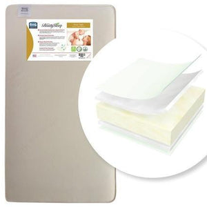 xSimmons Kids® Naturally Sleepy Nights Infant & Toddler Mattress 2-xSimmons Kids® Naturally Sleepy Nights Infant & Toddler Mattress