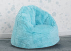 Aqua (2046) 8-Cozee Fluffy Chair, Toddler Size (For Kids Up to 6 Years Old)