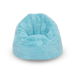 DCB: Aqua (2046) 21-Cozee Fluffy Chair, Toddler Size (For Kids Up to 6 Years Old)