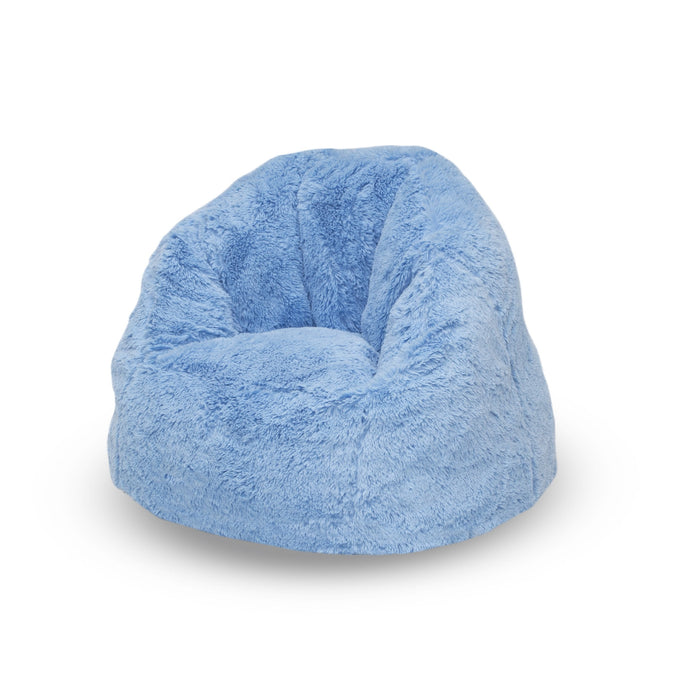 Blue (2027) 14-Cozee Fluffy Chair, Toddler Size (For Kids Up to 6 Years Old)