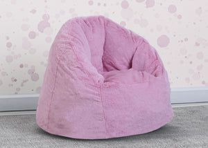 Pink (210C) 30-Cozee Fluffy Chair, Toddler Size (For Kids Up to 6 Years Old)