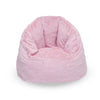DCB: Pink (210C) 31-Cozee Fluffy Chair, Toddler Size (For Kids Up to 6 Years Old)