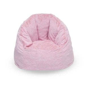 DCB: Pink (210C) 35-Cozee Fluffy Chair, Toddler Size (For Kids Up to 6 Years Old)