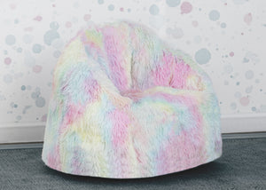 Tie-Dye (5055) 6-Cozee Fluffy Chair, Toddler Size (For Kids Up to 6 Years Old)