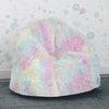 Tie-Dye (5055) 1-Cozee Fluffy Chair, Kid Size (For Kids Up To 10 Years Old)