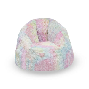 DCB: Tie-Dye (5055) 11-Cozee Fluffy Chair, Toddler Size (For Kids Up to 6 Years Old)