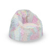 Tie-Dye (5055) 22-Cozee Fluffy Chair, Toddler Size (For Kids Up to 6 Years Old)