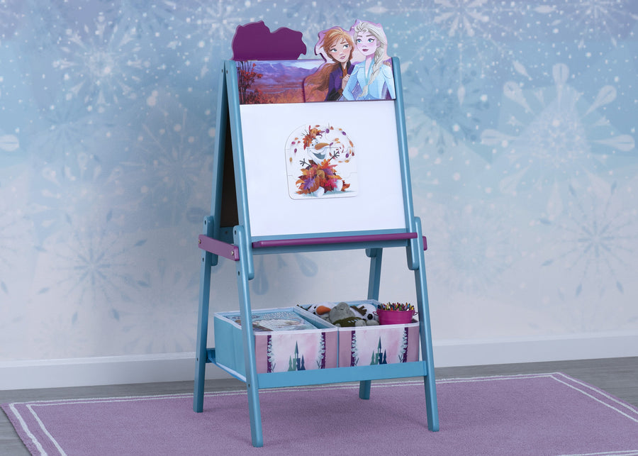 Frozen 2 (1097) 1-Frozen II Wooden Double-Sided Activity Easel with Storage