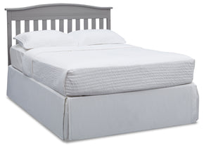 Grey (026) 16-Baker 4-in-1 Convertible Crib