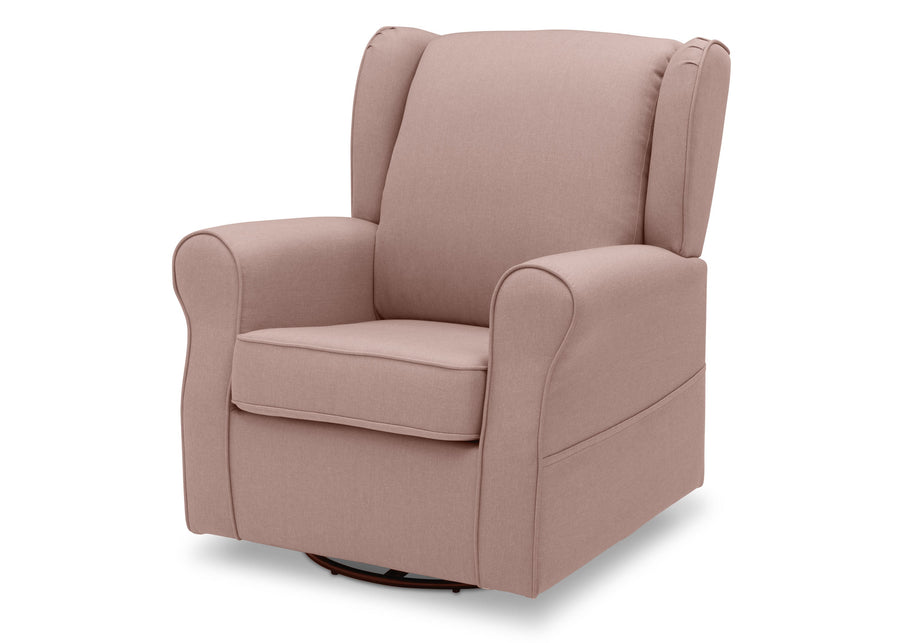 Blush (636) 16-Reston Nursery Glider Swivel Rocker Chair