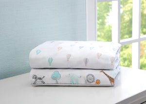 Whimsical Dreams (3217) 0-Whimsical Dreams Fitted Crib Sheets - 2 Pack