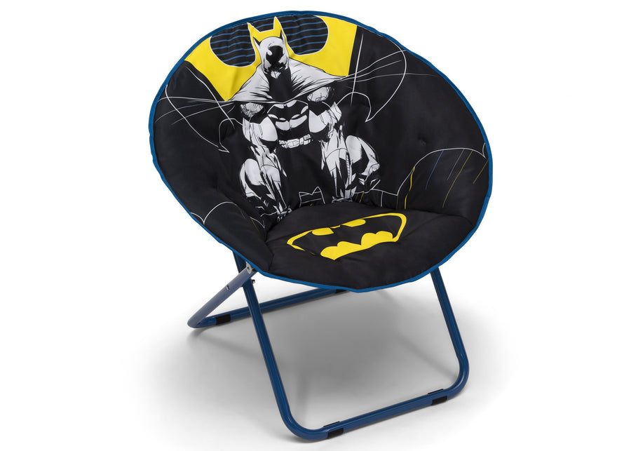 Batman (1200) 3-Batman Saucer Chair for Kids/Teens/Young Adults