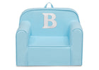 B 6-Personalized Monogram Light Blue Cozee Chair