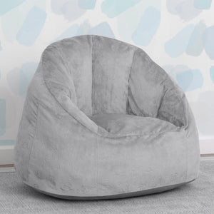 Grey (5057) 18-Perfect Sleeper Fluffy Chair for Kids