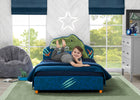 Blue (2027) 1-Dinosaur Upholstered Twin Bed