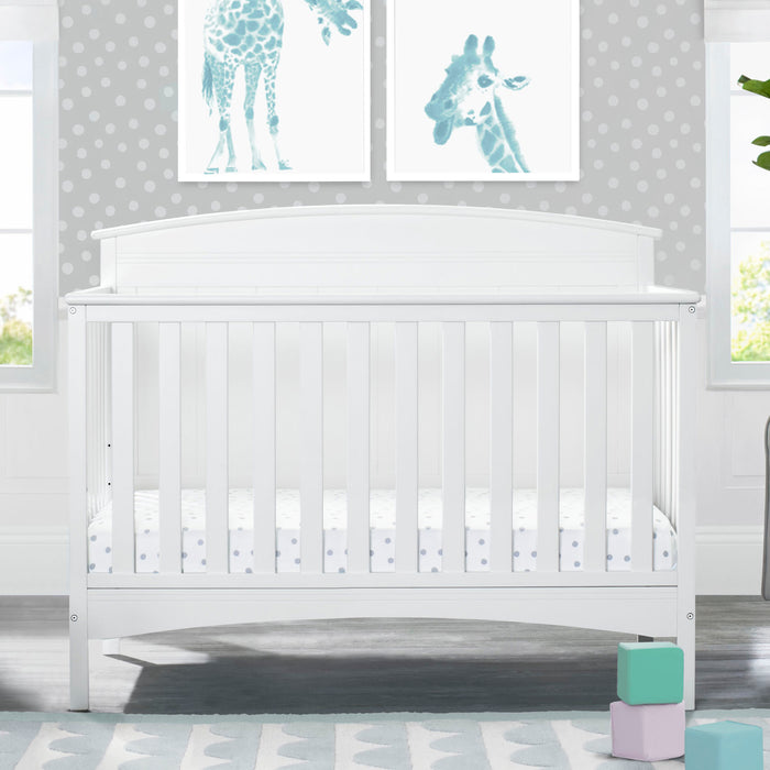 Bianca White (130) 1-Archer 4-in-1 Convertible Crib