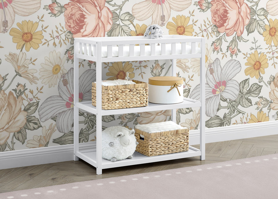 Bianca White (130) 4-Sweet Beginnings Changing Table
