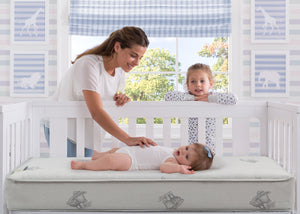 No Color (NO) 0-Serta Perfect Sleeper Cheery Days Crib and Toddler Mattress