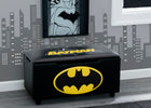 Batman (1200) 1-Batman Upholstered Storage Bench for Kids