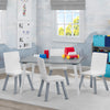 Kids Table and Chair Set (4 Chairs Included) 22-Kids Table and Chair Set (4 Chairs Included)