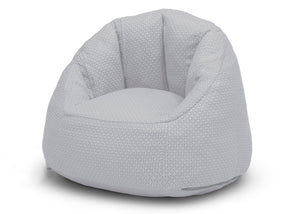 iComfort Grey (5080) 4-iComfort Fluffy Chair with Memory Foam Seat for Kids