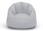 iComfort Grey (5080) 2-iComfort Fluffy Chair with Memory Foam Seat for Kids