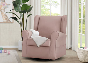 Blush (636) 1-Reston Nursery Glider Swivel Rocker Chair