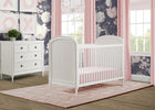 Pink and Grey (929) 1-Rose Links Hand-Tufted Wool Blend Area Rug 5x8