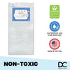 No Color (NO) 2-Twinkle Galaxy Dual Sided Recycled Fiber Core Crib and Toddler Mattress