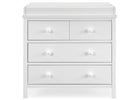 Textured White (1349) 21-Sweet Beginnings 3 Drawer Dresser