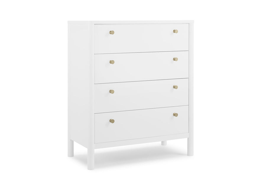 Bianca White (130) 3-Remy 4 Drawer Chest