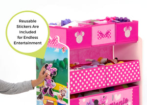 Minnie Mouse (1063) 5-Minnie Mouse 4-Piece Room-in-a-Box Bedroom Set - Includes Toddler Bed, Toy Bin & Desk with Chair