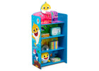 Baby Shark (1127) 3-Baby Shark Wooden Playhouse 4-Shelf Bookcase for Kids
