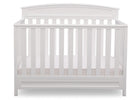 Bianca White (130) 2-Lila 5-in-1 Convertible Crib