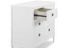 Bianca White (130) 4-Madeline 4 Drawer Dresser with Changing Top
