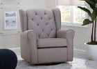 French Grey (1304) 8-Emma Nursery Glider Swivel Rocker Chair
