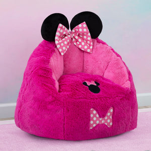 Minnie Mouse (1063) 10-Minnie Mouse Cozee Figural Chair, Toddler Size (for Kids Up to 6 Years Old)