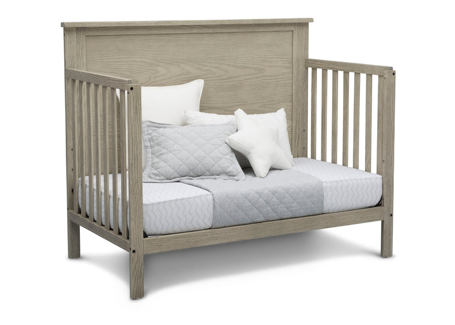 Textured Limestone (1340) 4-Middleton 4-in-1 Convertible Baby Crib