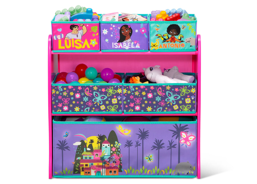 Encanto (1039) 2-Disney Encanto 6 Bin Design and Store Toy Organizer