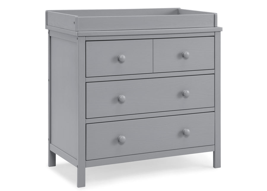Textured Grey (1450) 14-Sweet Beginnings 3 Drawer Dresser