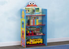Sesame Street (1151) 1-Sesame Street Wooden Playhouse 4-Shelf Bookcase