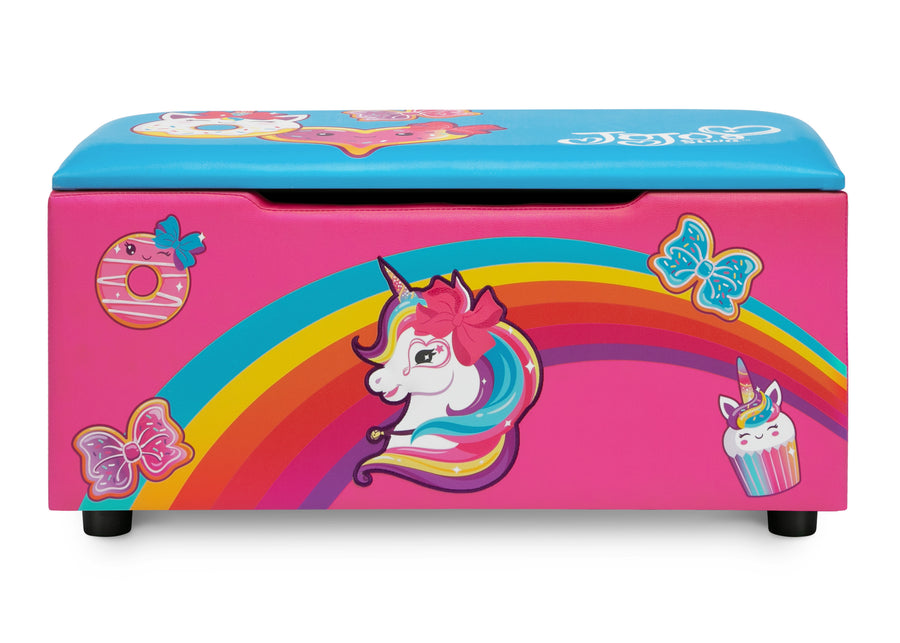 Jojo Siwa (1126) 2-JoJo Siwa Upholstered Storage Bench for Kids